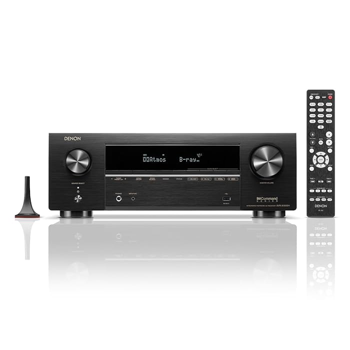 Denon AVR-X 1800 H 7.2-Channel 8K AV Receiver with HEOS Built in