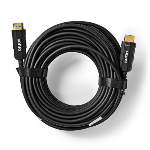 Konig 8K HDMI 2.1 AOC Cable 30 Meter (KN35000BK300)