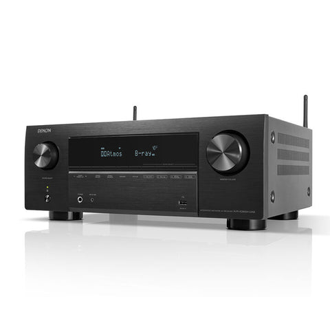 Denon AVR-X2800H, 7.2ch, WiFi, Blutooth, 8K, 3D Audio, Dolby Atmos and DTS:X AV Receiver with HEOS® Built-in