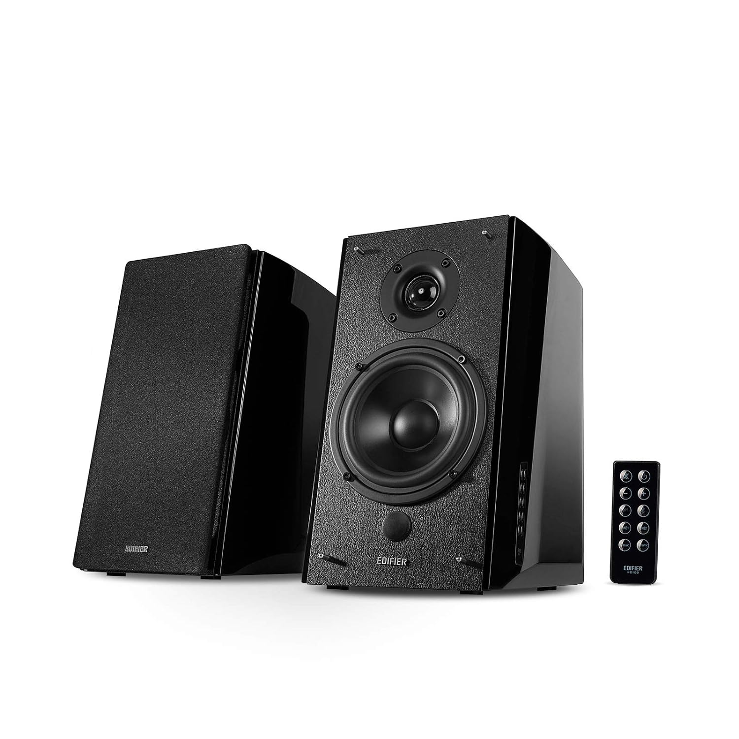 Edifier R2000DB Powered Bluetooth Bookshelf Speakers - Near-Field Studio Monitors - Optical Input - 5 inch Subwoofer - 120 Watts RMS - Black