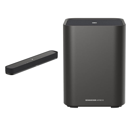 Sennheiser AMBEO Soundbar Mini with AMBEO Sub Combo, With ATMOS Surround sound,  2 Yrs Warranty