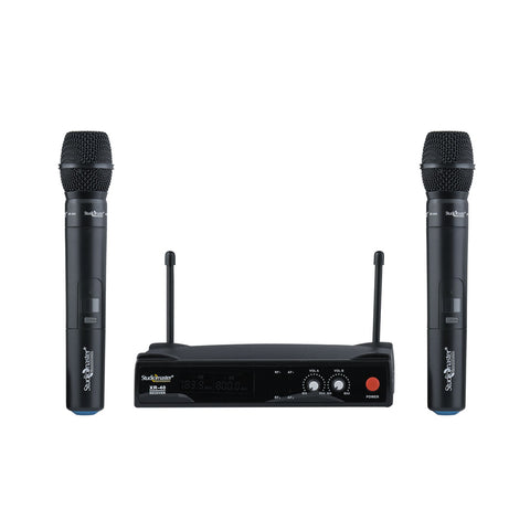 Studiomaster XR 40 HH Dual Hand Wireless Microphone