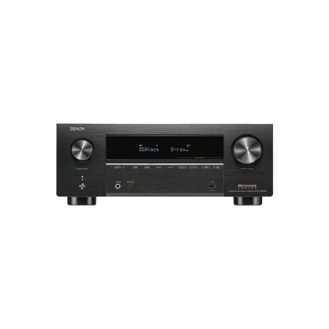 Denon AVC-X 3800 H - 9.4 Channel Dolby Atmos 8K AV Receiver