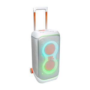 JBL Partybox 320 White Color, Portable Bluetooth 240W Party Speaker, Futuristic Light Show, Telescopic Handle & Wheels, Dual Guitar & Mic Inputs (Copy)
