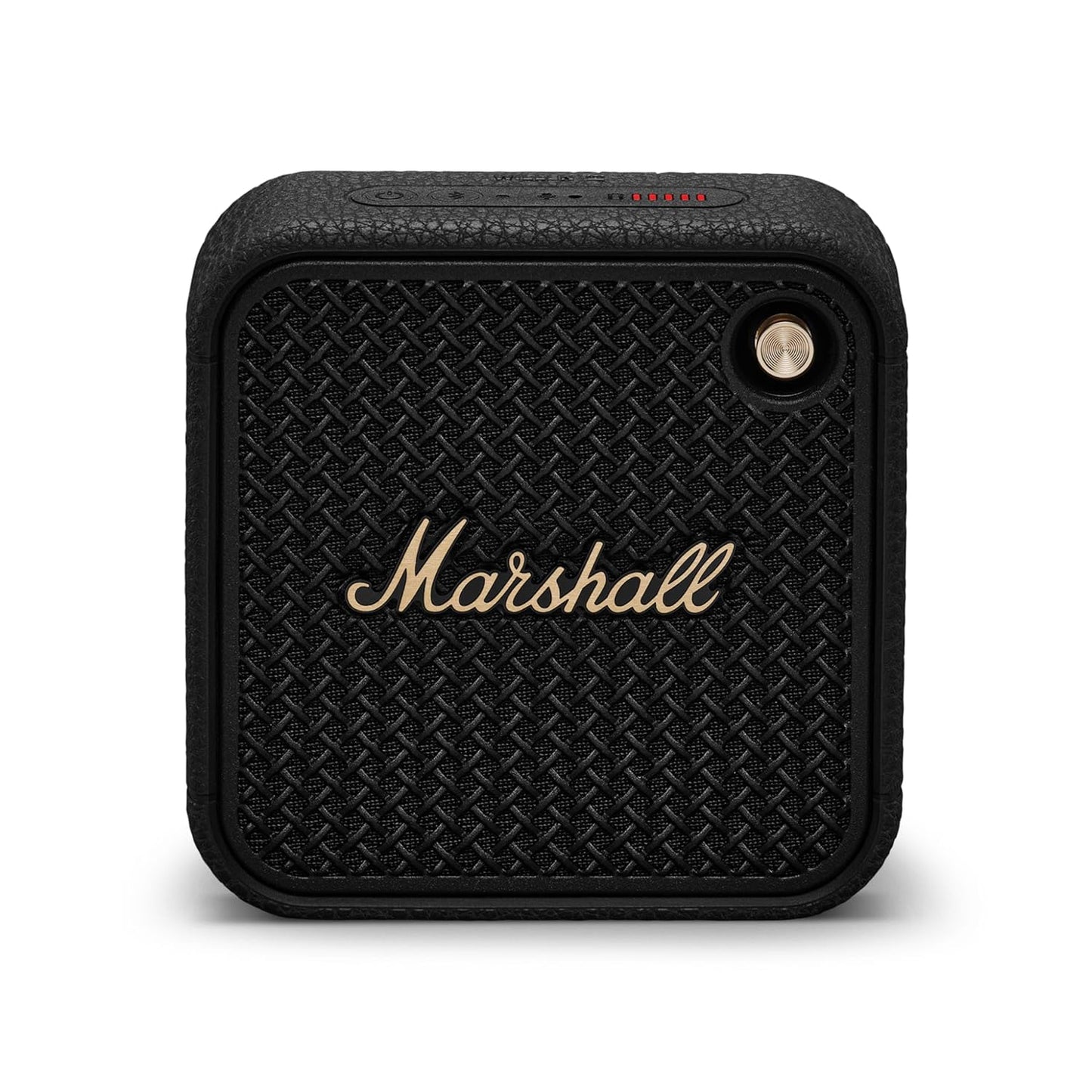 Marshall Willen 2 Portable Bluetooth Speaker - Black & Brass.