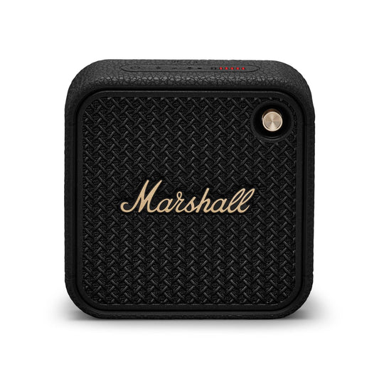 Marshall Willen 2 Portable Bluetooth Speaker - Black & Brass.
