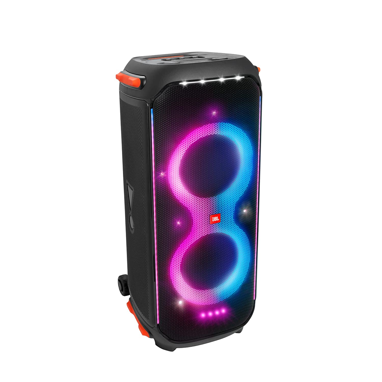 JBL PartyBox 710 Bluetooth Party Speaker with Light , Splashproof design, Guitar and Mic Input(800 Watt RMS, Black)