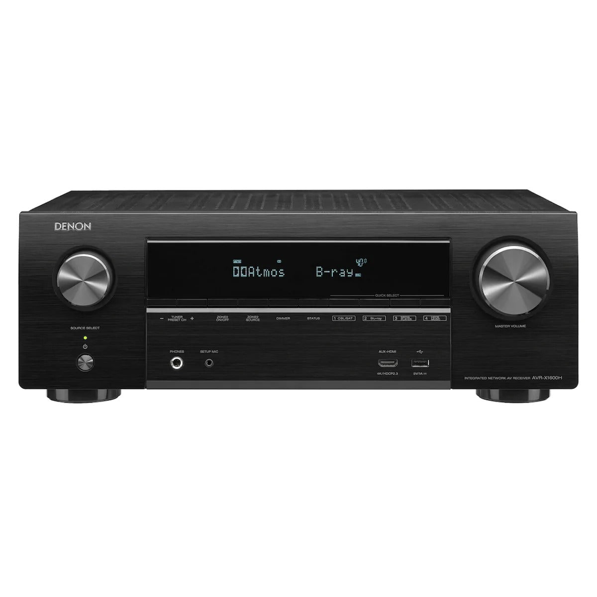 Denon AVR-X1600H - 7.2 Channel AV Receiver