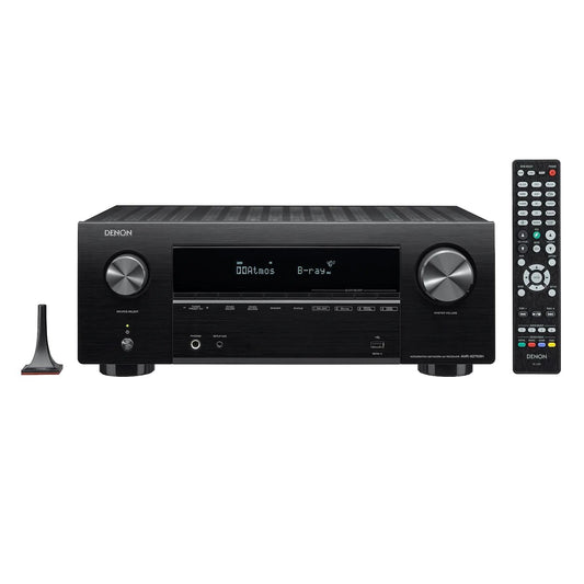 Denon AVR-X2700H 8K Ultra HD 7.2 Channel Bluetooth AV Receiver 2020 Model - Built For Gaming, Music Streaming, 3D Audio & Video, Alexa and HEOS