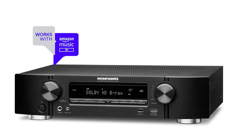 Marantz NR-1510 Slim 5.2-Channel 4K Ultra HD AV Receiver with HEOS Built-in