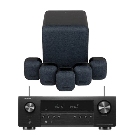 Monitor Audio Midnight Mass 5.1 with Denon AVR-S660H home theater package